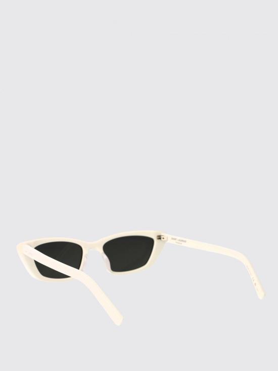 25FW 생로랑 선글라스 SL277 011 White - SAINT LAURENT