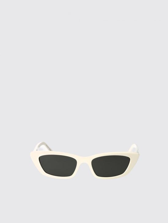 25FW 생로랑 선글라스 SL277 011 White - SAINT LAURENT