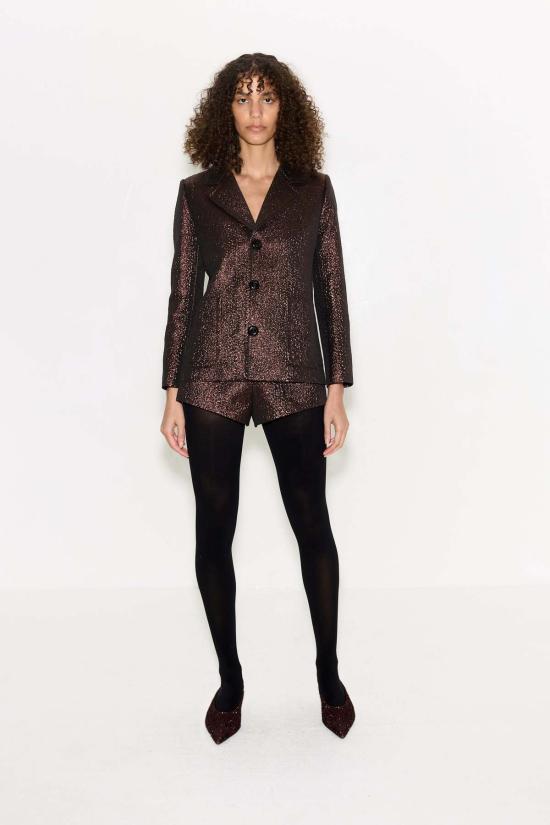  사이먼밀러 수트 자켓 사이먼 밀러 허튼 메탈릭 재킷 브론즈 - SIMONMILLER