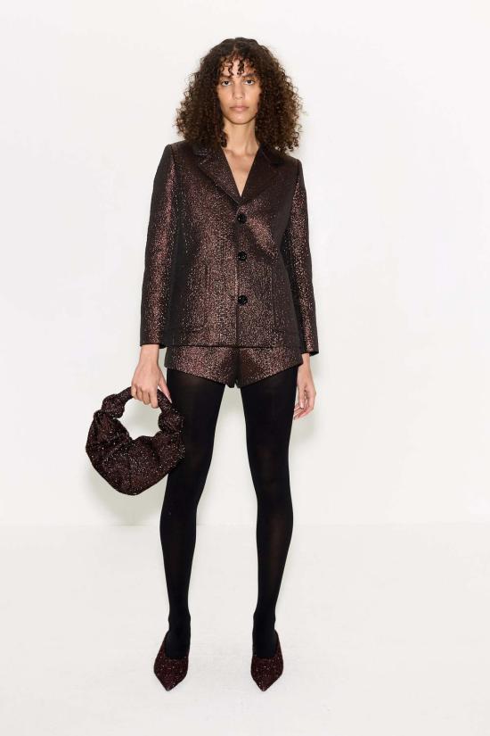  사이먼밀러 수트 자켓 사이먼 밀러 허튼 메탈릭 재킷 브론즈 - SIMONMILLER