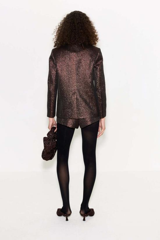  사이먼밀러 수트 자켓 사이먼 밀러 허튼 메탈릭 재킷 브론즈 - SIMONMILLER