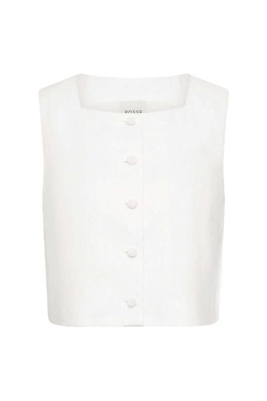  포제 민소매 티셔츠 포세 리오  아이보리 - POSSE