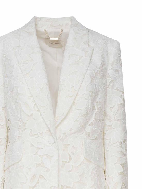  짐머만 수트 자켓 9550JS241IVOBIANCO White - ZIMMERMANN
