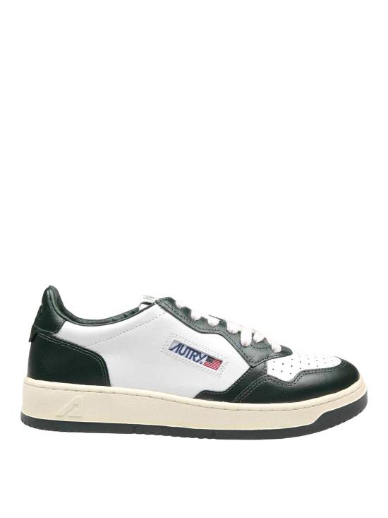 25FW 오트리 메달리스트 로우 스니커즈 AULMWB49 White