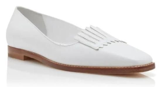 25FW 마놀로 블라닉 로퍼 PAUSANIASFLAT2251773 WHIT