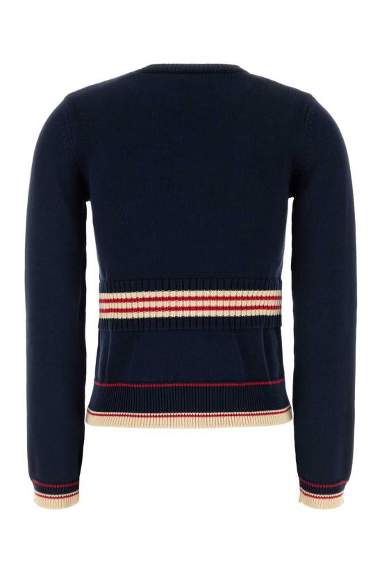 25FW 발렌티노 가라바니 스웨터 7B3KC66Q9HM 0W6 NAVY BETULLA - VALENTINO GARAVANI