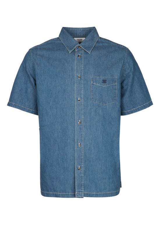 25FW 셀린느 반팔 셔츠 RC07K208I 07UO UNIONOCEANWASH