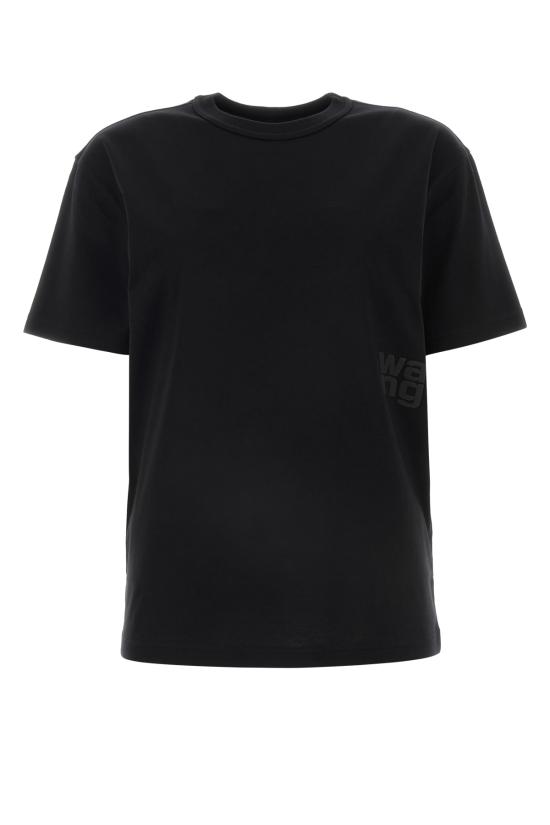 25FW 티바이알렉산더왕 반팔 티셔츠 4CC3241520 001 Black 001