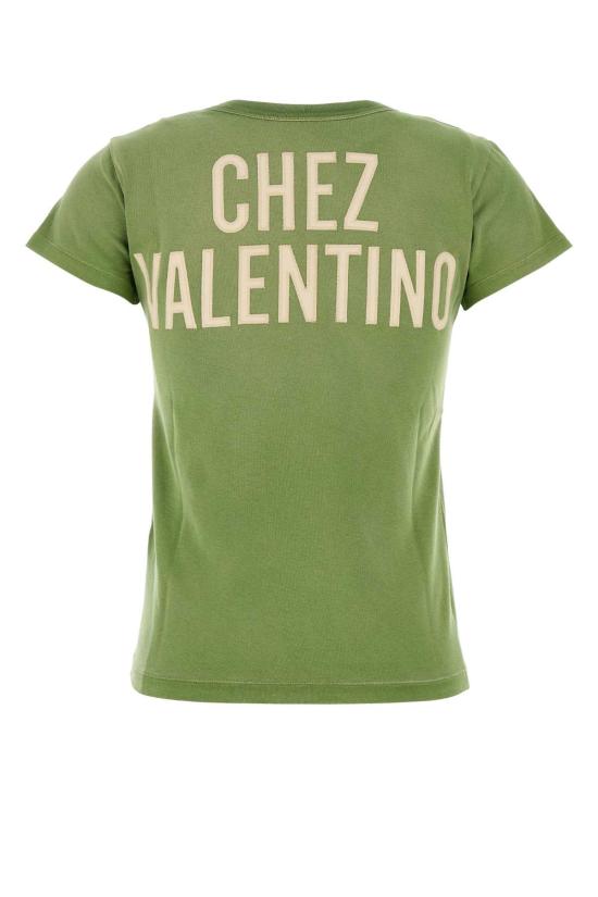 25FW 발렌티노 가라바니 반팔 티셔츠 7B3MG24Y9GL AKM LAUREL BETULLA - VALENTINO GARAVANI