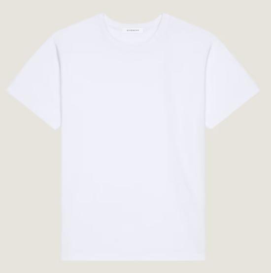 25FW 지방시 반팔 티셔츠 BM71NK3YRJ 100 WHITE