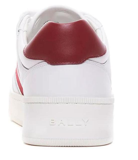 25FW 발리 스니커즈 MSK08YVT179 I0I0 WHITE BALLYRED - BALLY