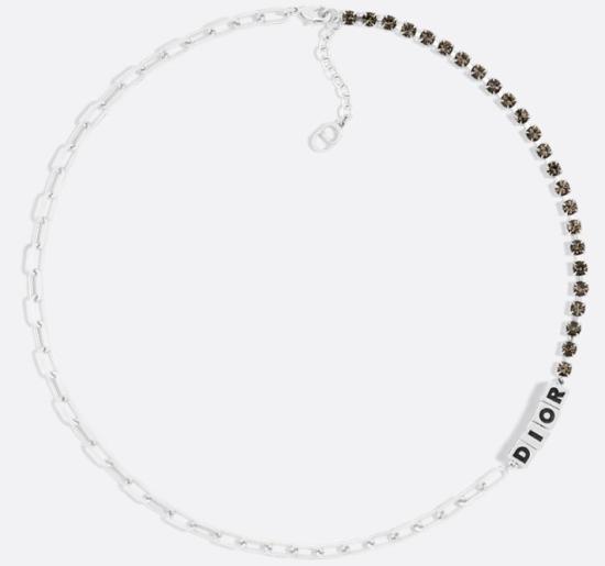 25FW 디올 네크리스 N3209HOMMT 047 PALLADIUMGREY