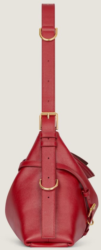 25FW 지방시 부아유 샤이니 레더 미디움 백 BB5131B2AE 601 DARKRED - GIVENCHY