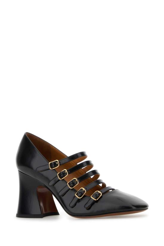 25FW 끌로에 힐/펌프스 CHC25A11COL 001 BLACK - CHLOE