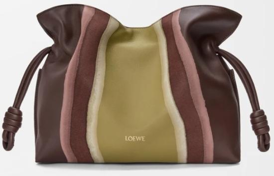 25FW 로에베 토트백 A411FC1XCX 0017 CHOCOLATELIGHTMOSS