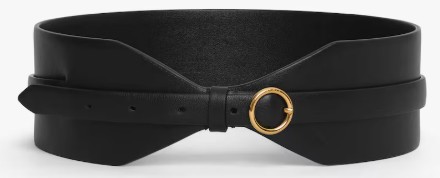 25FW 알라이아 와이드 벨트 AA1C331MCA332 999 NOIR