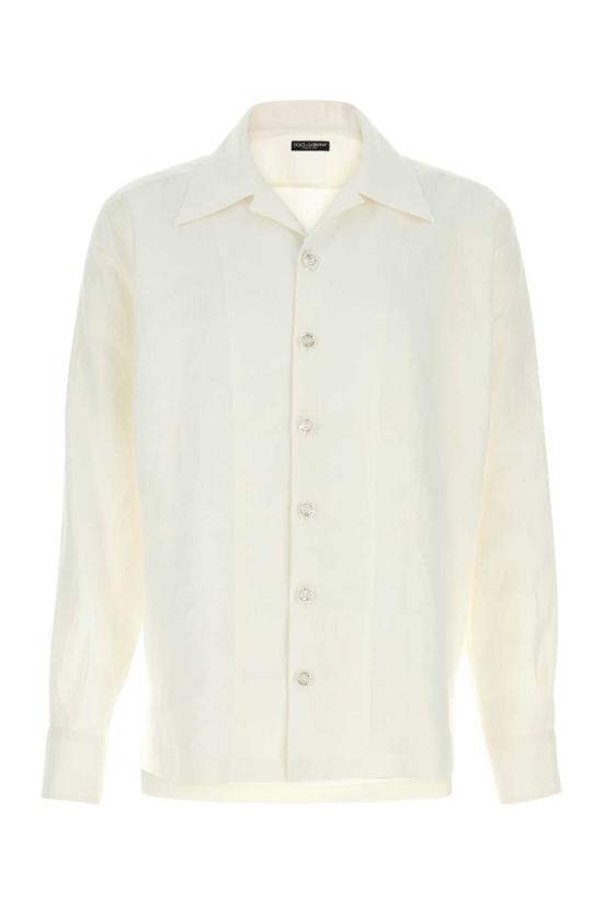 25FW 돌체앤가바나 긴팔 셔츠 G5GX9TFU4JB W0111 BIANCO