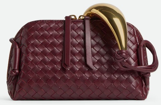 25FW 보테가베네타 콘서트 파우치 핸들백 837086V4R02 2250 BAROLO