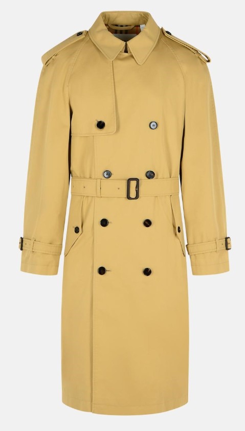 25FW 버버리 미드 렝스 개버딘 트렌치 코트 8113023 C2981 HAMPER