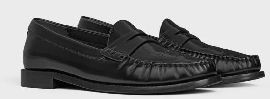 25FW 셀린느 VIVIENNE 비비안 레더 로퍼  361753602C 38NO BLACK - CELINE