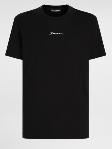 25FW 돌체앤가바나 반팔 티셔츠 G8RN8ZG7NUB N0000 NERO