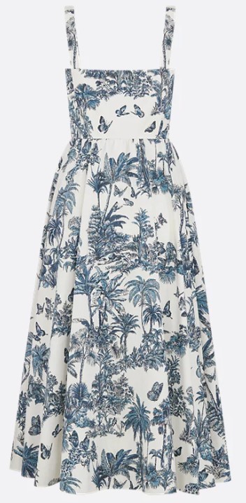 25FW 크리스챤디올 숏 원피스 541D57A3A91 860 FANTAISIE - DIOR