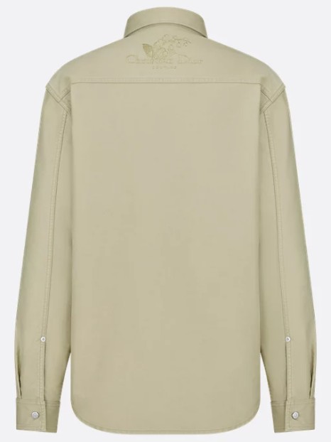 25FW 크리스챤디올 긴팔 셔츠 593D595A3021 181 FANTASIEFONDBEIGE - DIOR