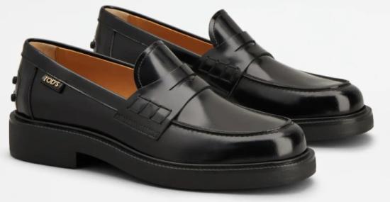 25FW 토즈 로퍼 XXW20L0IP70SHA B999 NERO