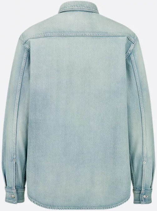 25FW 크리스챤디올 데님 셔츠 593D596A3025 580 Bleu - DIOR