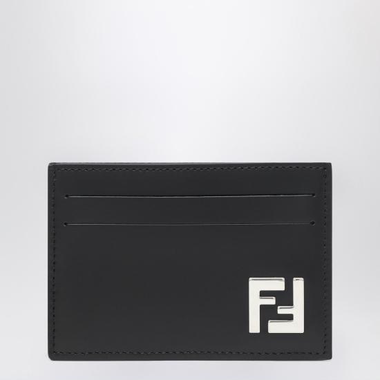 25FW 펜디 FF 스퀘어 슬림 카드 홀더 7M0371AAIW Black