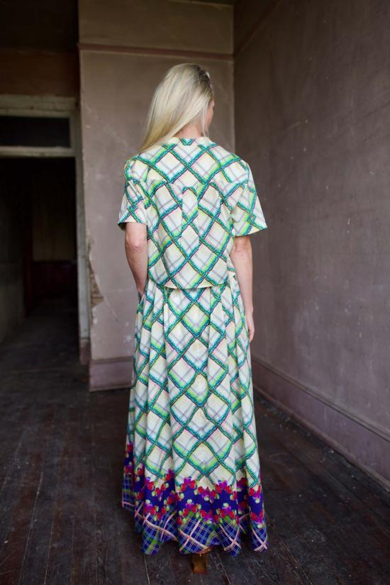  살로니 롱 스커트 주디 - SALONI