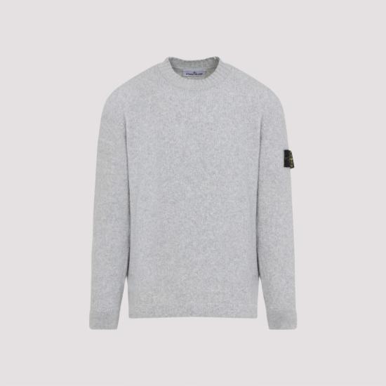 25FW 스톤 아일랜드 니트웨어 K2S155100056 S00N2 Grey - STONE ISLAND