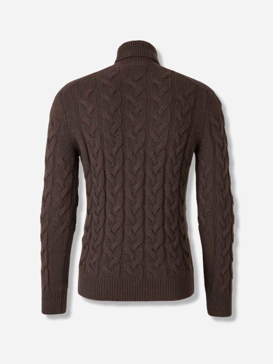 25FW 그랑싸쏘 터틀넥 13190 190T MORO Brown - GRAN SASSO