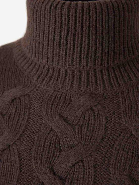 25FW 그랑싸쏘 터틀넥 13190 190T MORO Brown - GRAN SASSO