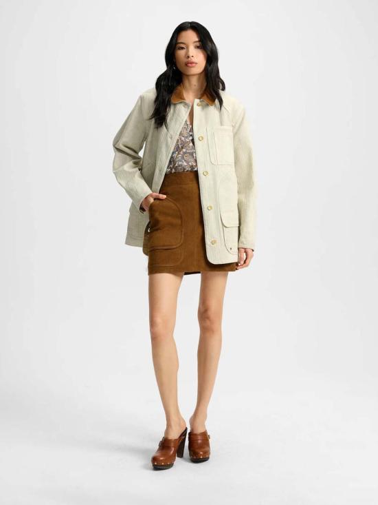 25FW 베로니카비어드 자켓 2507T1611364 C0234LIGHT OATMEAL Beige - VERONICA BEARD