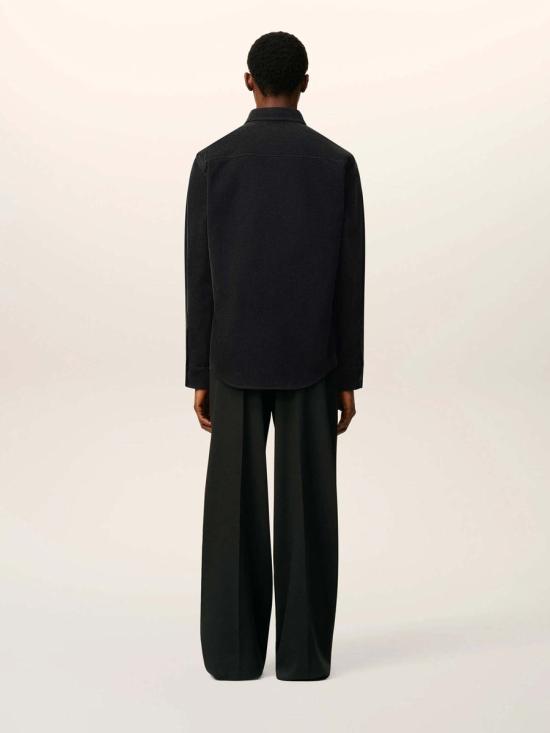 25FW 아미 긴팔 셔츠 HSH797 CO0089 020ANTHRACITE ANTRACITE GREY - AMI