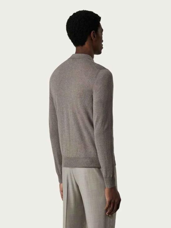 25FW 카날리 긴팔 셔츠 C0017 705BEIGE Brown - CANALI