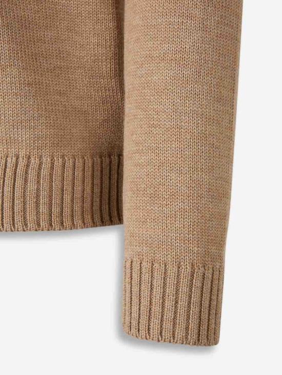 25FW 자노네 스웨터 810188 Z4210NOCCIOLA Beige - ZANONE