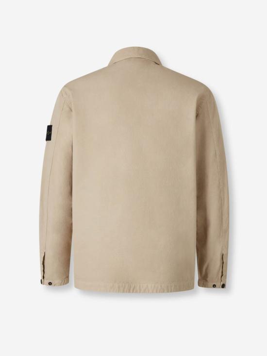 25FW 스톤 아일랜드 긴팔 셔츠 K2S151200004S0179 V009ADESERT Beige - STONE ISLAND