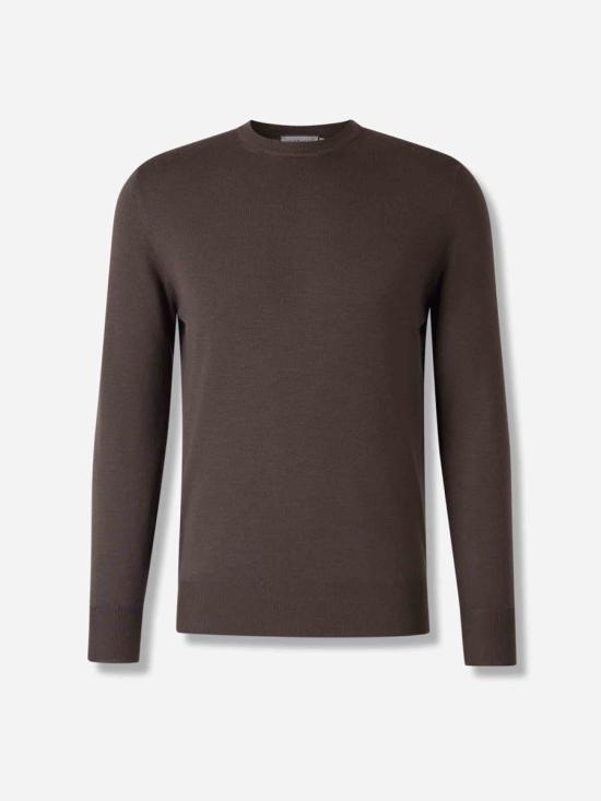 25FW 카날리 스웨터 C0012 501MARRON VERDE OSCURO Brown