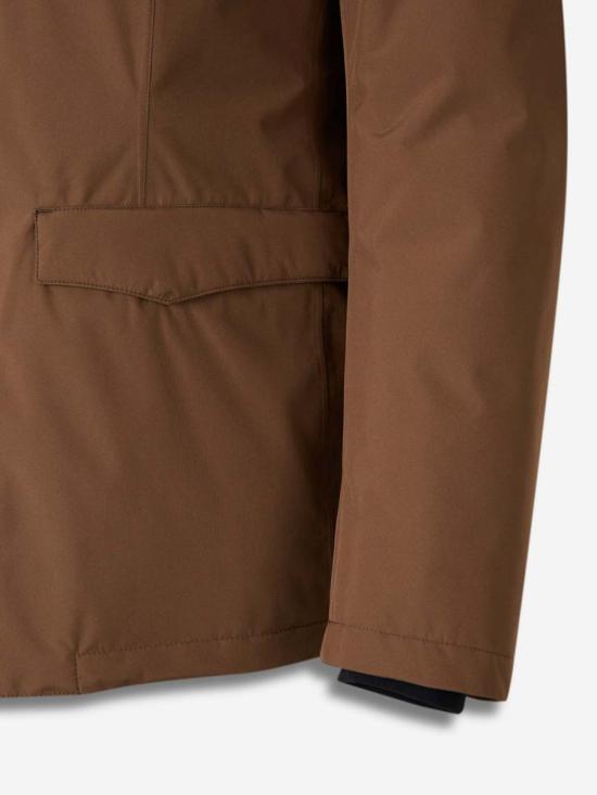 25FW 에르노 2 레이어 윈드스토퍼 이너 디테일 블레이저 PI001243U12840 8158BRONZO BROWN - HERNO