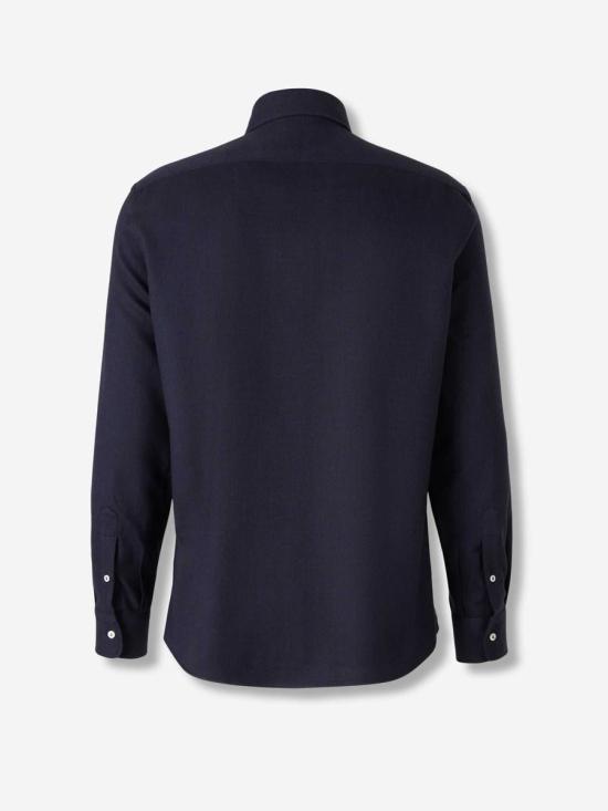 25FW 브루넬로 쿠치넬리 긴팔 셔츠 MY6370627 C019NAVY MIDNIGHT BLUE - BRUNELLO CUCINELLI