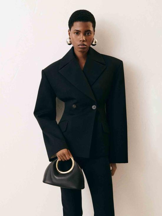 25FW 자크뮈스 클러치/파우치 24EBAW00395AC27L14 990BLACK Black - JACQUEMUS