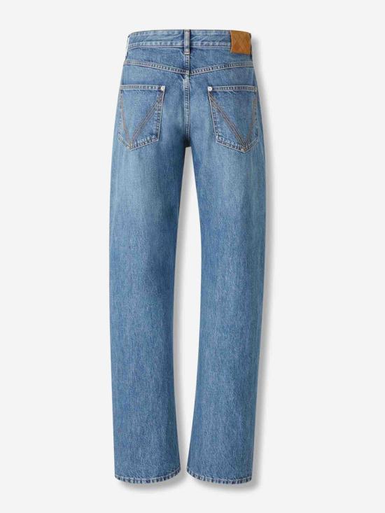 25FW 보테가베네타 데님 팬츠 813511V42W0 4715MID BLUE DENIM BLUE - BOTTEGA VENETA