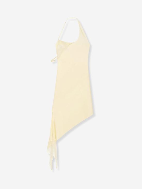 25FW 쿠레쥬 미디 원피스 325CRO667VI0073 2031LIMONCELLO LIGHT YELLOW