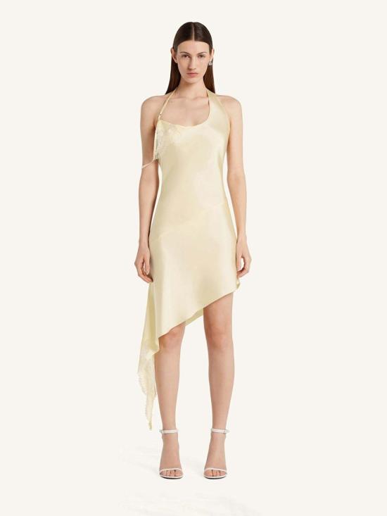 25FW 쿠레쥬 미디 원피스 325CRO667VI0073 2031LIMONCELLO LIGHT YELLOW - COURREGES