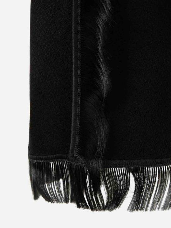 25FW 질샌더 미디 스커트 J03MA0268 001BLACK Black - JIL SANDER