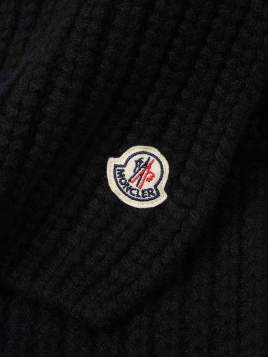 25FW 몽클레어 머플러/스카프 K20933C00030M4281 999 Black - MONCLER