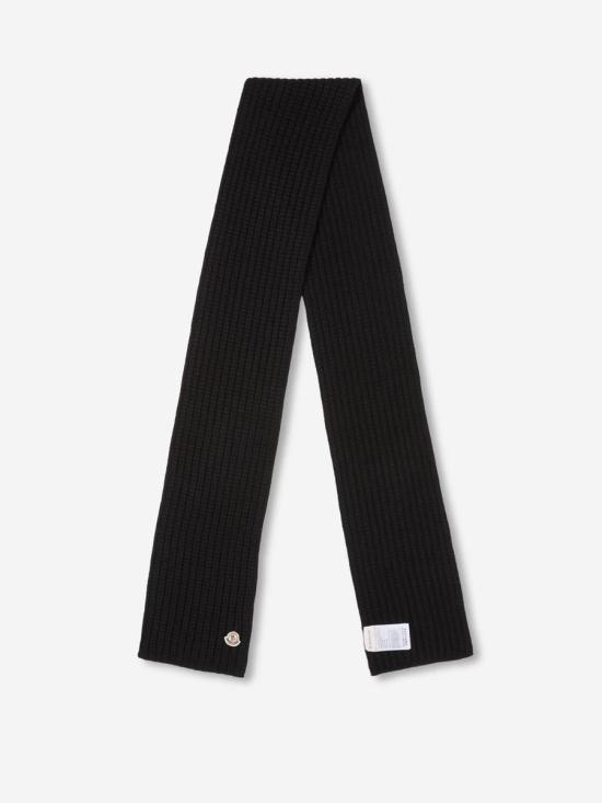 25FW 몽클레어 머플러/스카프 K20933C00030M4281 999 Black - MONCLER
