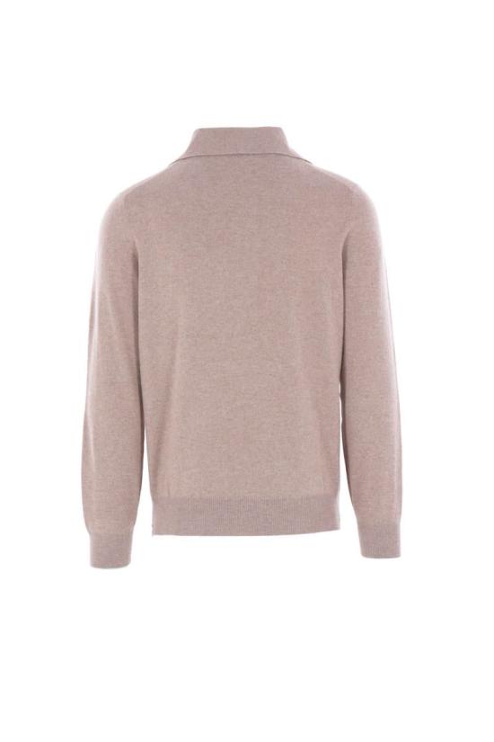 25FW 브루넬로 쿠치넬리 터틀넥 M22203805CSJ89 HAZELNUT CHOCOLATE - BRUNELLO CUCINELLI